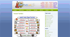 Desktop Screenshot of lezzetvadisi.com